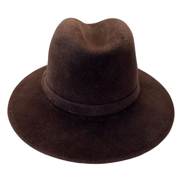 Vintage Brown Launcelot Genuine Velour Hat - Picture 3 of 9